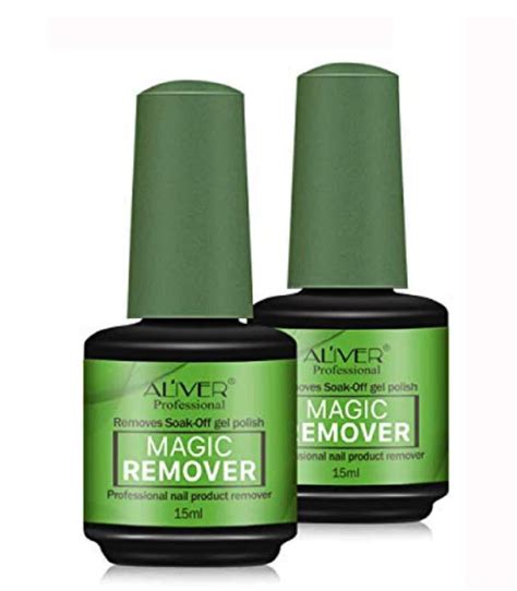 Magic nail gel remover